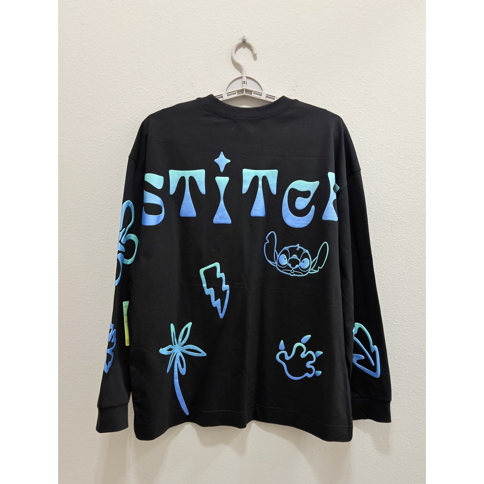 Disney Parks Stitch 626 Oversized Celebration Crew Top Adult Large NWT
