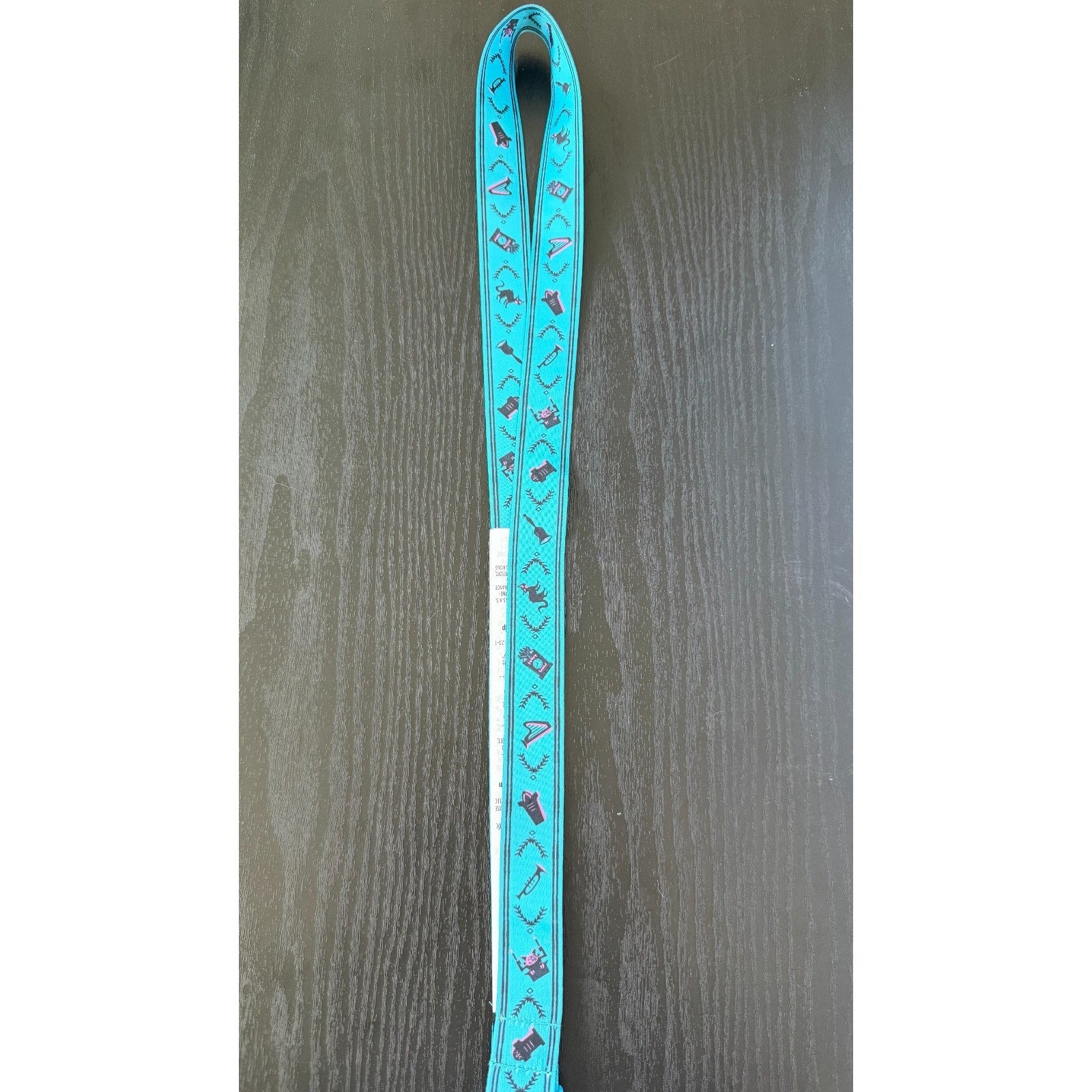 NEW Disney Parks Haunted Mansion Reversible Lanyard – Clock & Instruments