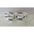 Disney Parks Contemporary Resort Monorail Ceramic Coffee Mugs - Set of 5