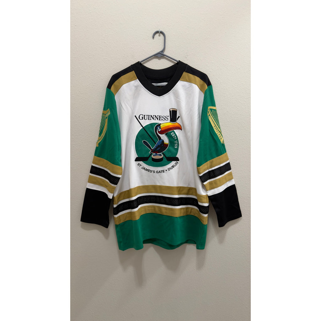 Guinness Toucan Hockey Jersey Men's Medium NWT St James's Gate Dublin 1759