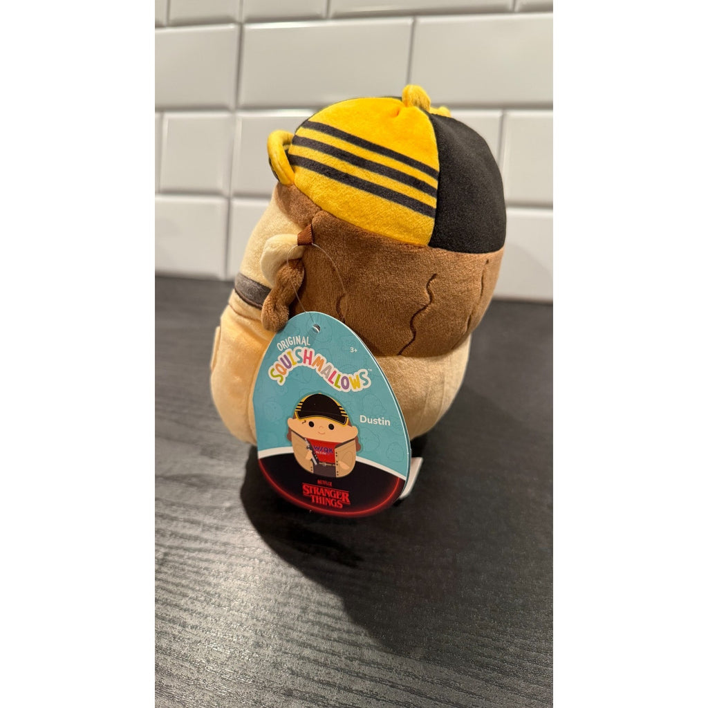 Squishmallow Dustin Henderson 5” Stranger Things Plush NWT