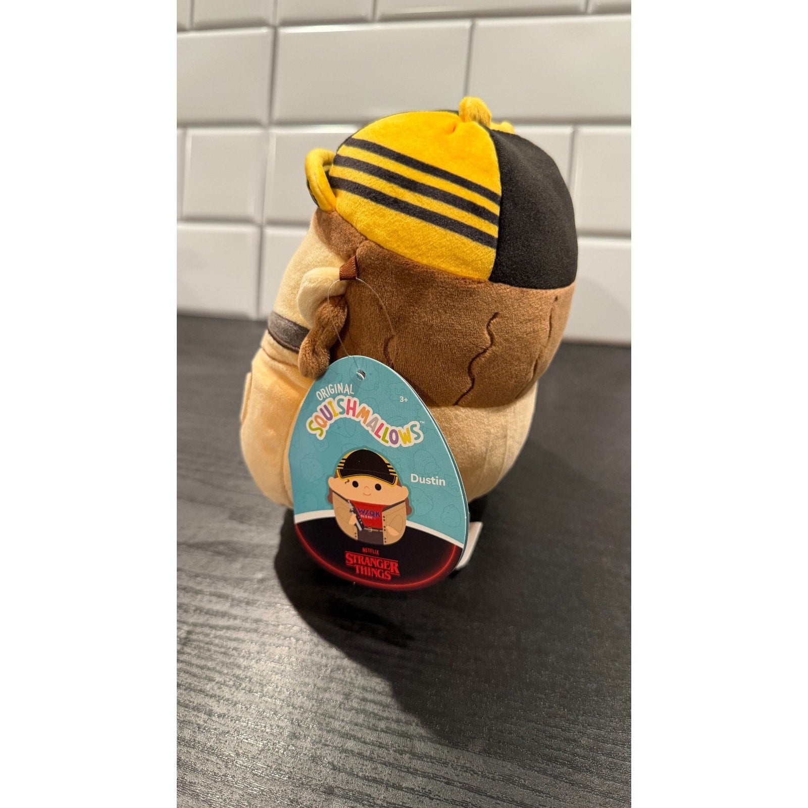 Squishmallow Dustin Henderson 5” Stranger Things Plush NWT