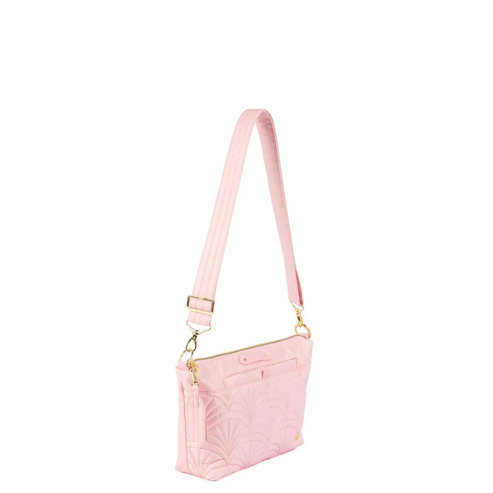 NEW Wicked x Lug Flare 2 Classic Quilted Crossbody Bubble Pink