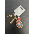 Disney Parks Snow White Live Action Evil Queen Magic Mirror Bag Tag Keychain NEW