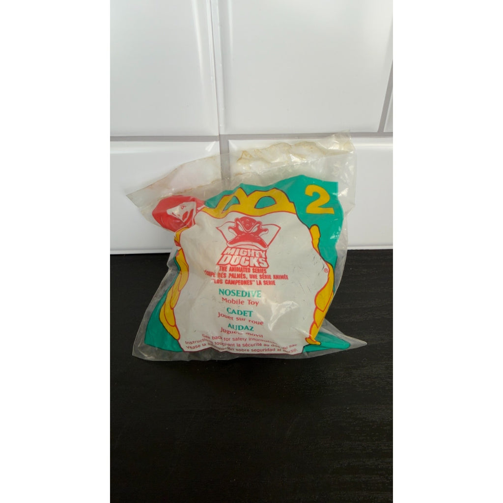 Vintage 1997 McDonald’s Mighty Ducks Happy Meal Toy Lot - Set of 4 Sealed
