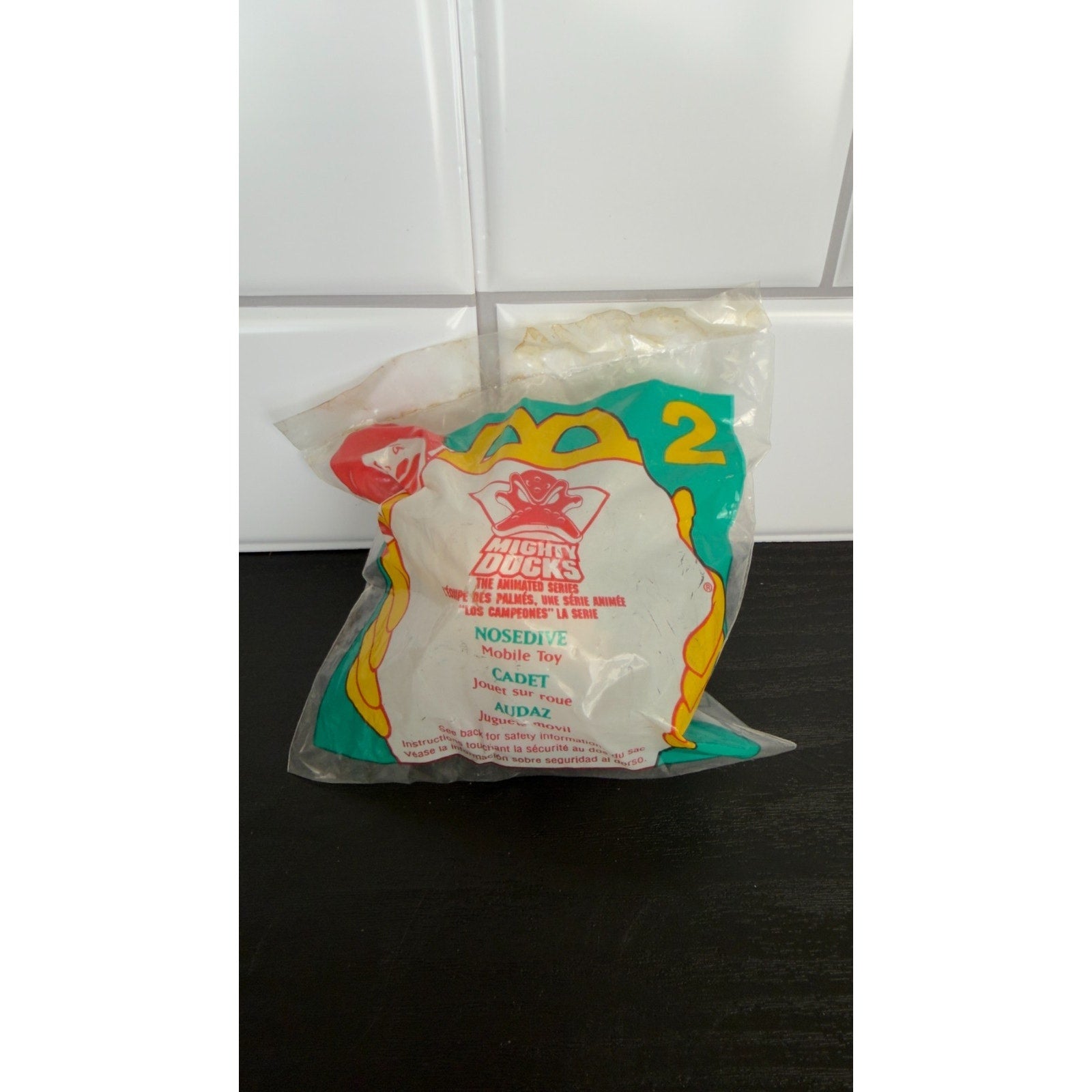 Vintage 1997 McDonald’s Mighty Ducks Happy Meal Toy Lot - Set of 4 Sealed