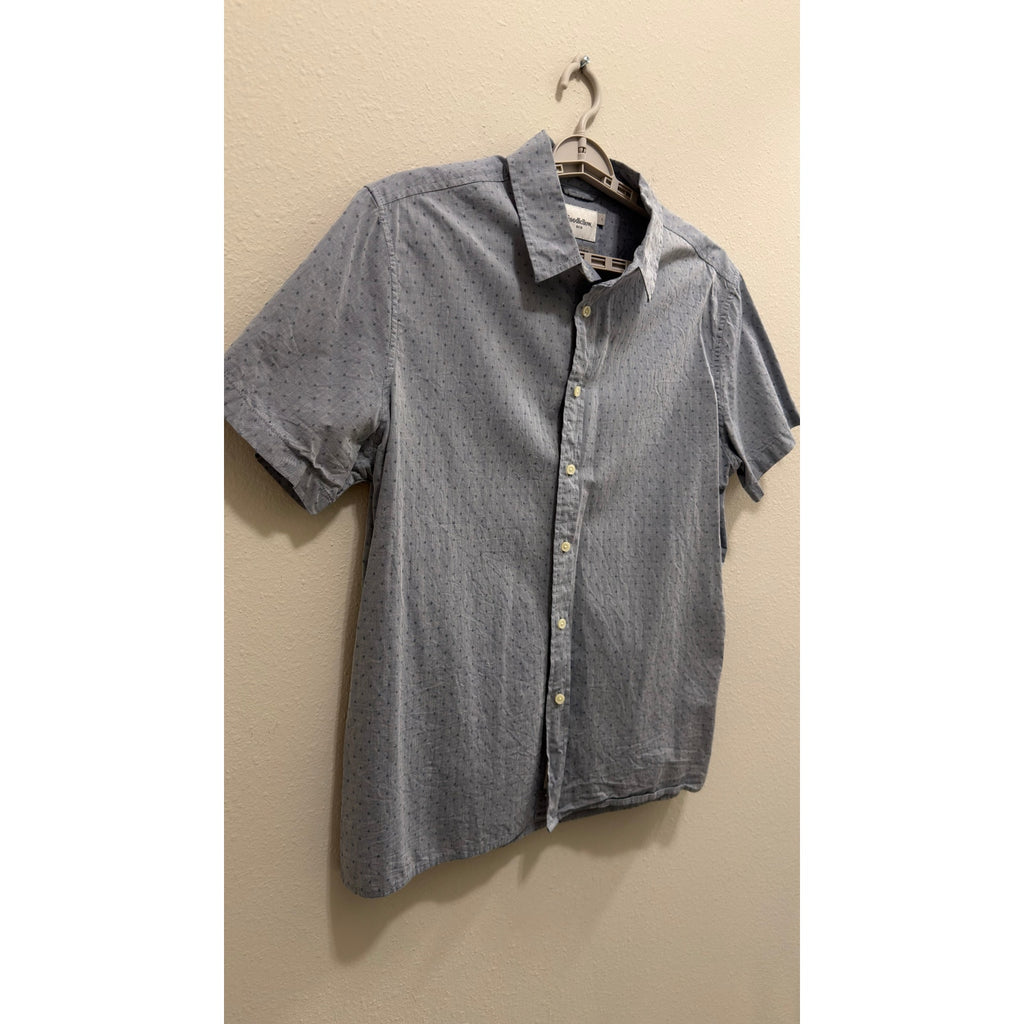 Goodfellow & Co Men's Large Standard Fit Short Sleeve Button Down