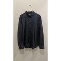 H&M Men's XL Black Slim Fit Easy Iron Long Sleeve Dress Shirt