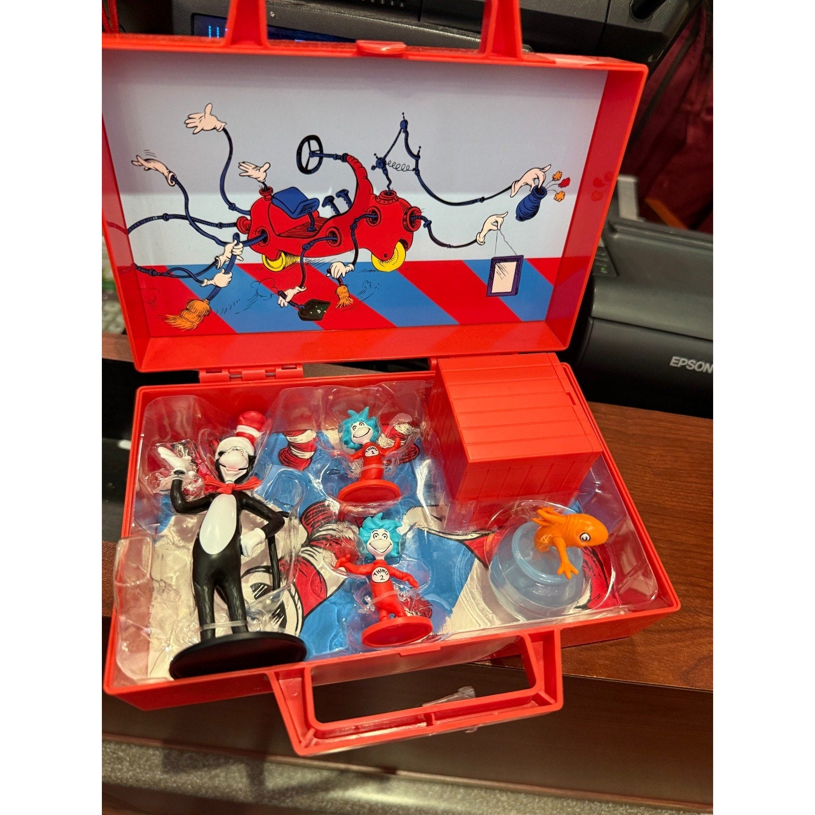 Dr. Seuss "Cat in the Hat" Mini Playset NEW