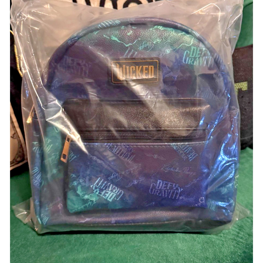 Bioworld Wicked Defy Gravity Elphaba Digital Print Mini Backpack NWT