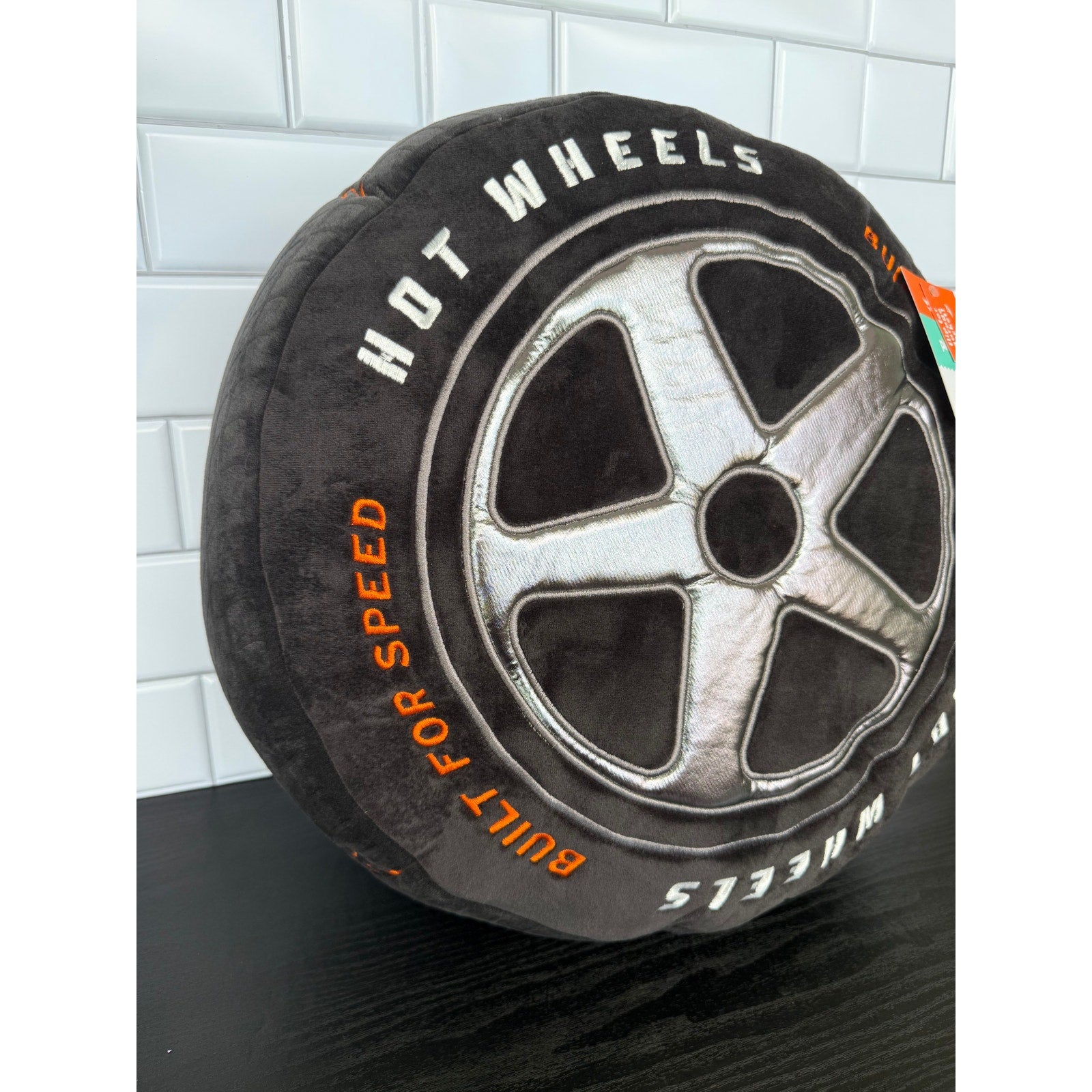 Hot Wheels Classic Tire Kids' Decorative Throw Pillow by Pillowfort™ NWT