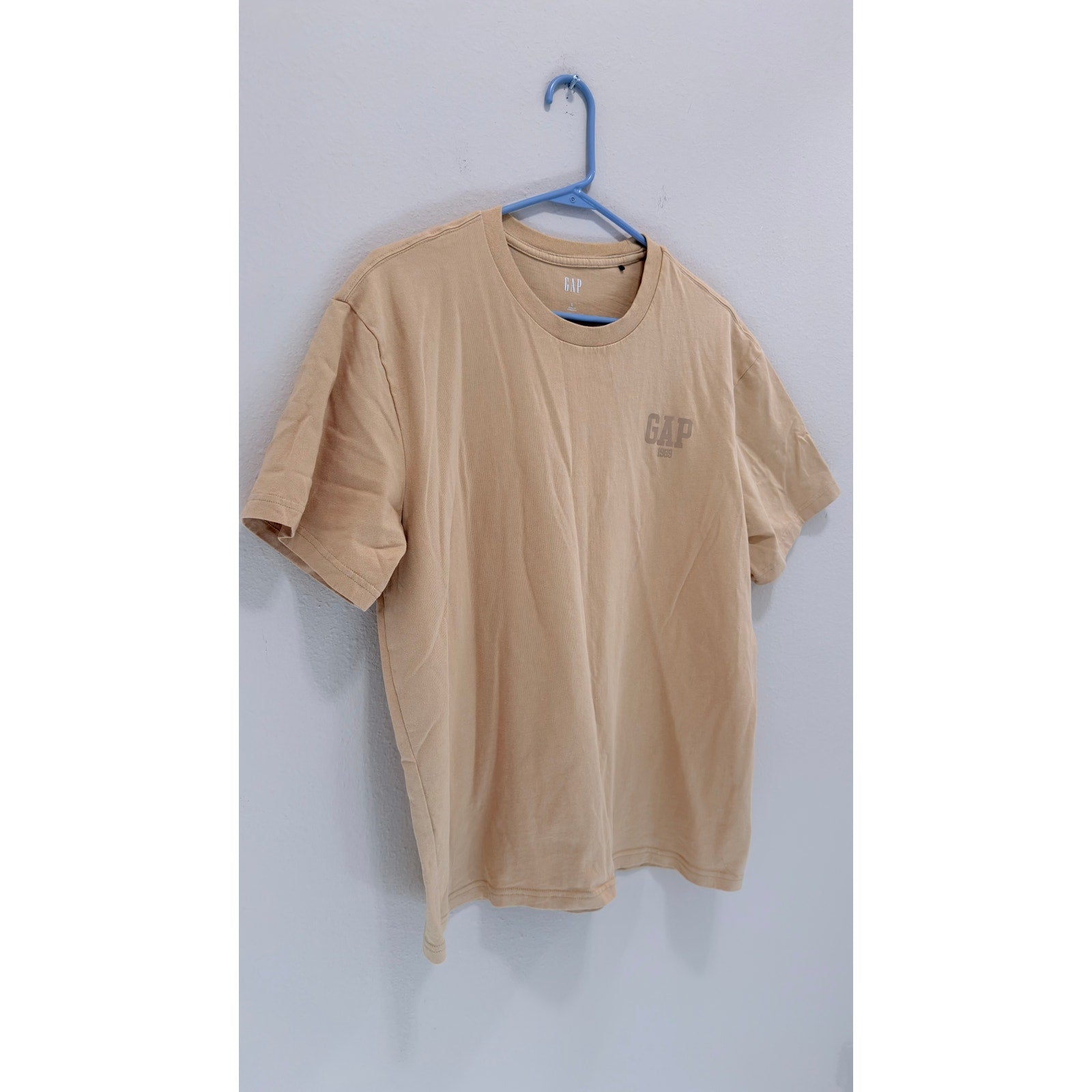 Gap Men's Classic Logo Graphic Tee – Blue – Large – NWOT