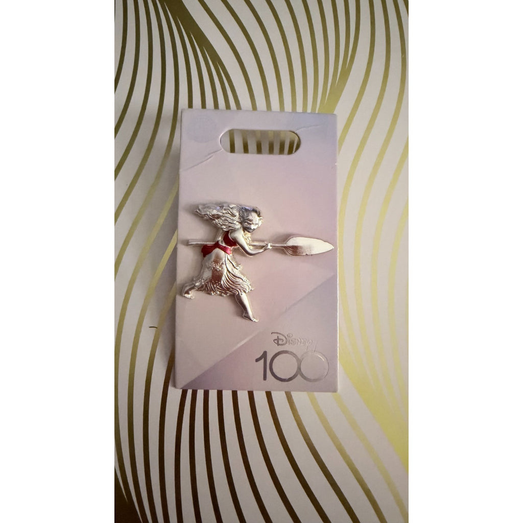 Disney Parks 2023 100th Anniversary Platinum Celebration Moana Pin