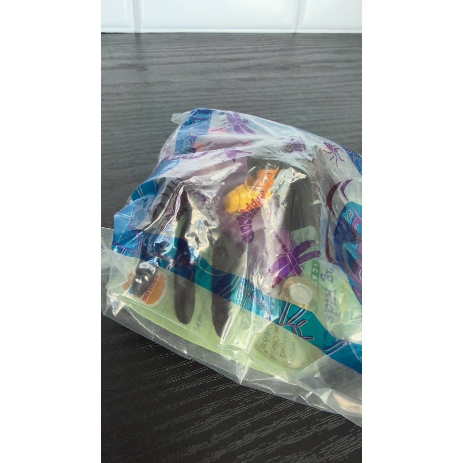 Vintage 1998 Burger King Kids Club Toy - Bug Riders: Lingo on Spider