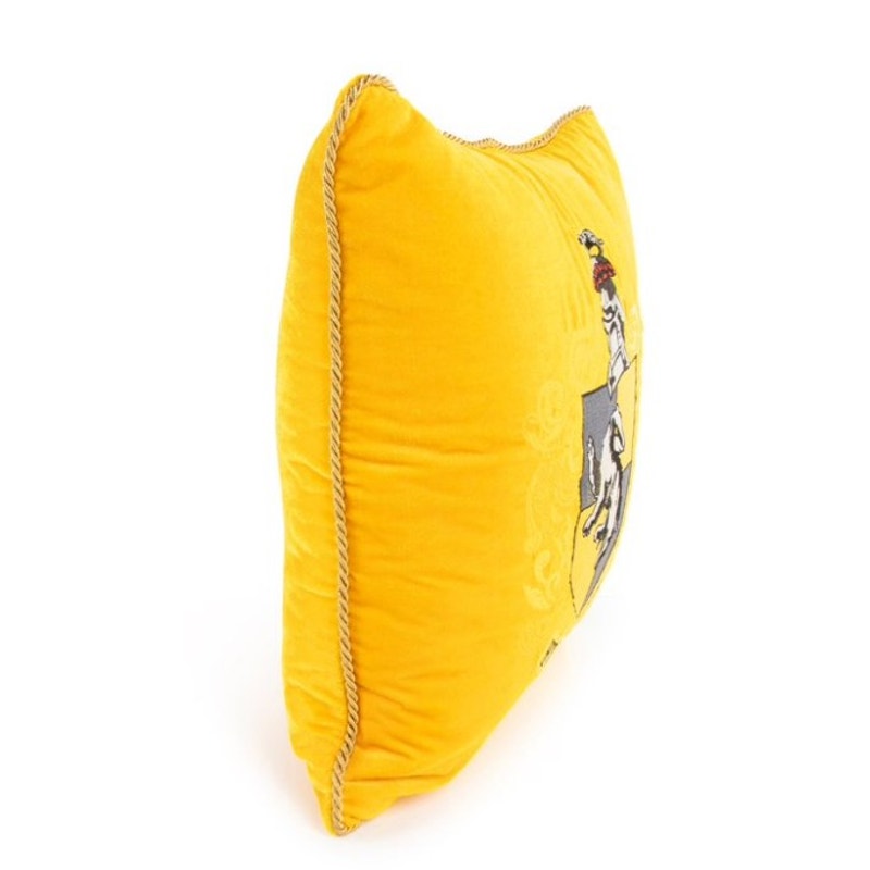 Harry Potter Hufflepuff 20" x 20" Decorative Pillow NEW
