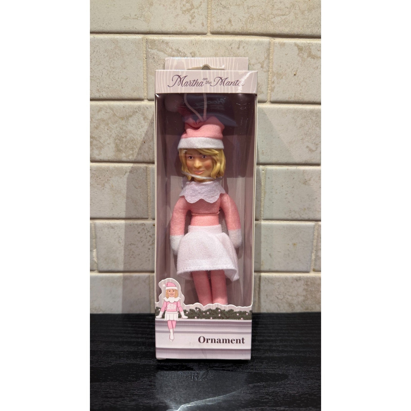 Martha Stewart "Martha on the Mantel" Mini Doll Ornament – NEW