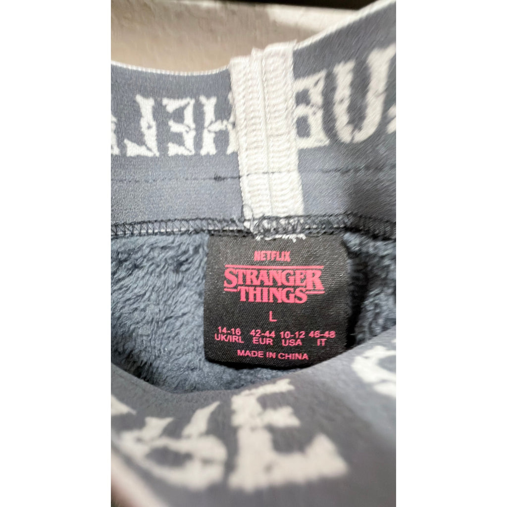 NWT Netflix Stranger Things x Primark Hellfire Club Lounge Pants - Large