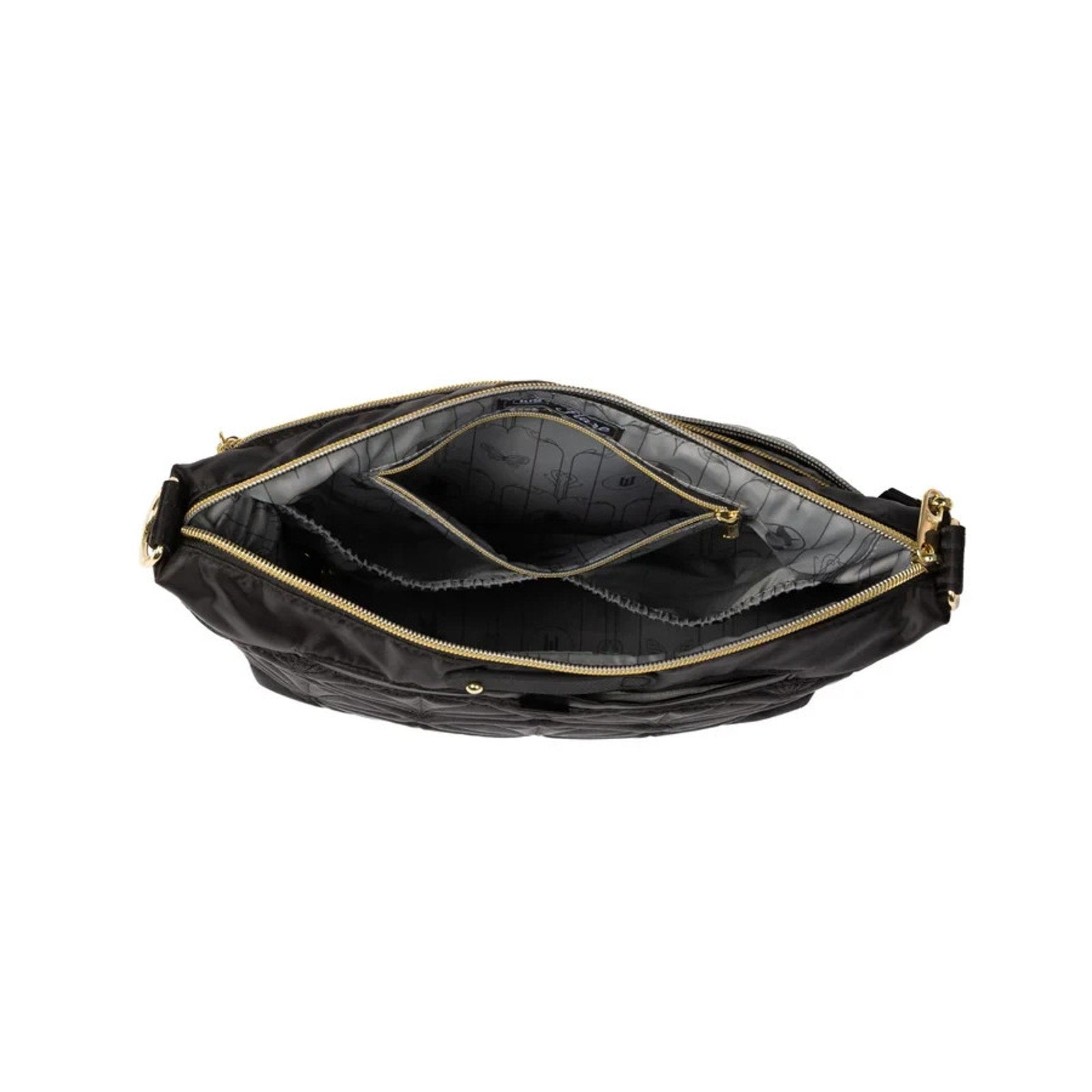 NEW Wicked x Lug Flare 2 Classic Quilted Crossbody — Black