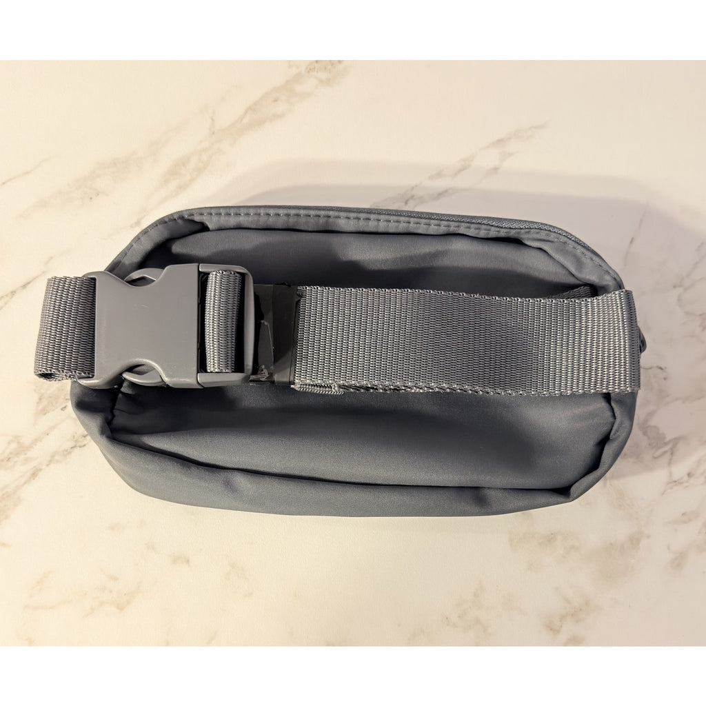 Universal Studios Jurassic World Rebirth Belt Bag Fanny Pack Grey NWOT
