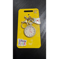 Disney - Alice in Wonderland White Rabbit Pocket Watch Bag Charm/Keychain NEW