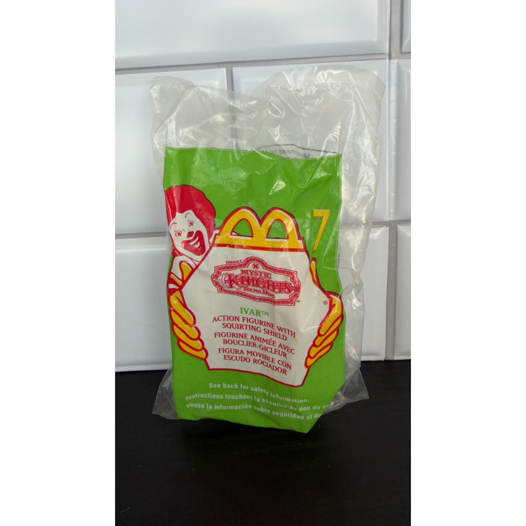 1999 Mystic Knights of Tir Na Nog: Ivar #7 — McDonald's Happy Meal Toy NIP