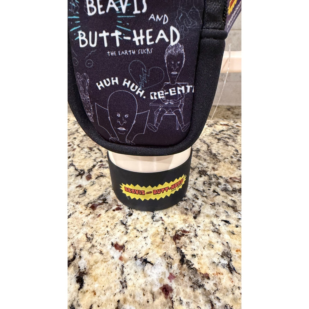 NWT Beavis & Butt-Head 40oz "Gender Studies" Hydration Bundle Tumbler