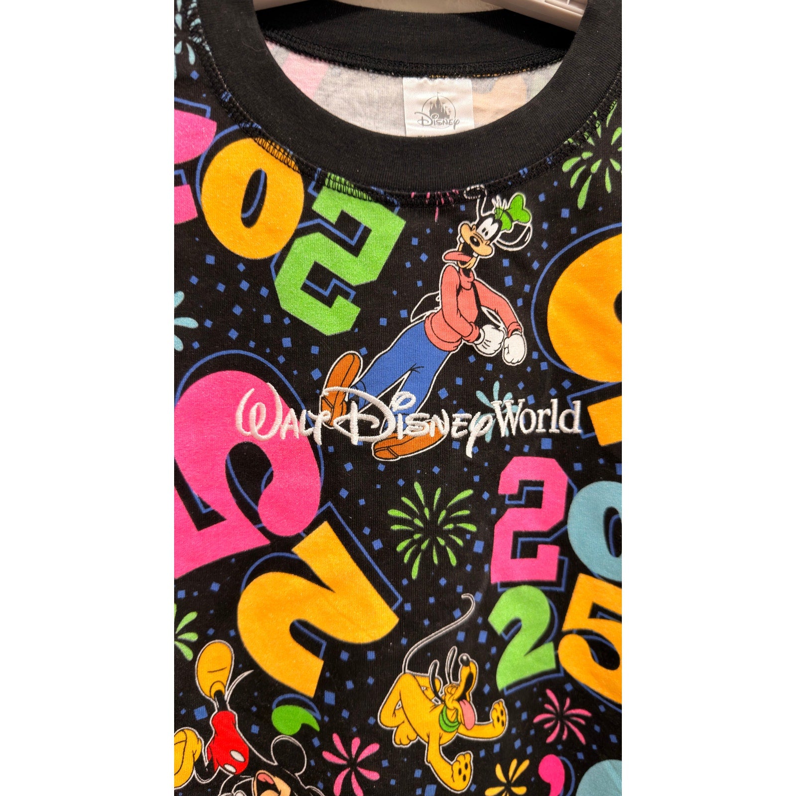Walt Disney World 2025 Mickey & Friends Crewneck Sweatshirt Medium NWT