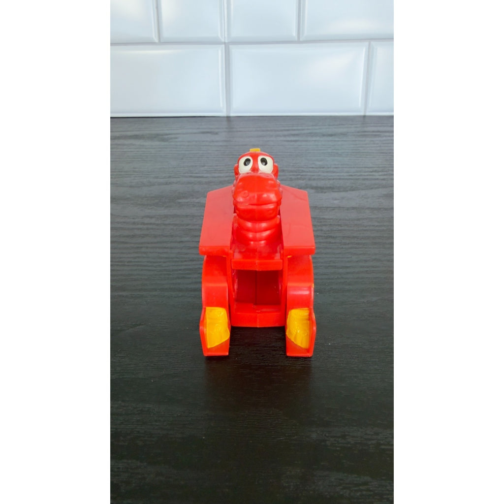 Vintage 2019 Happy Meal Dino Transformer Red/Yellow box