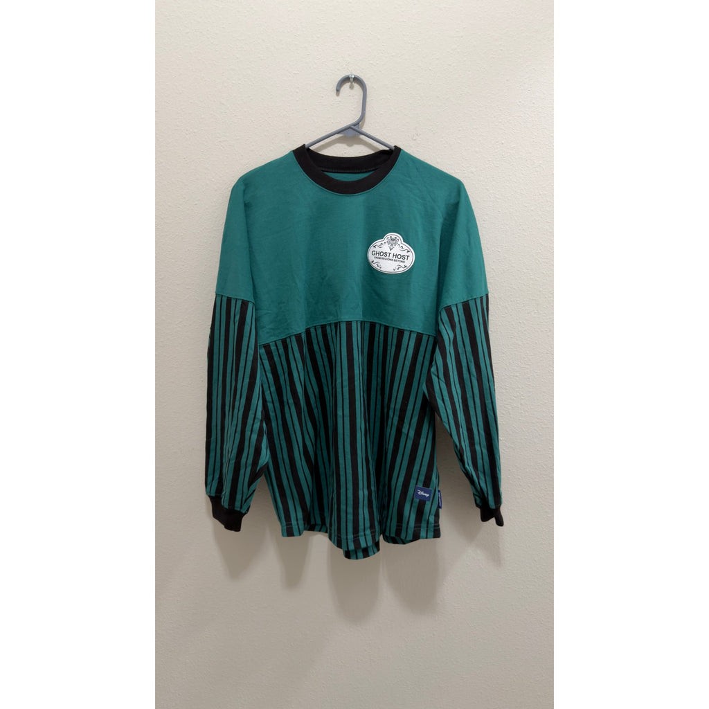 Walt Disney World The Haunted Mansion "Ghost Host" Spirit Jersey NWT Small
