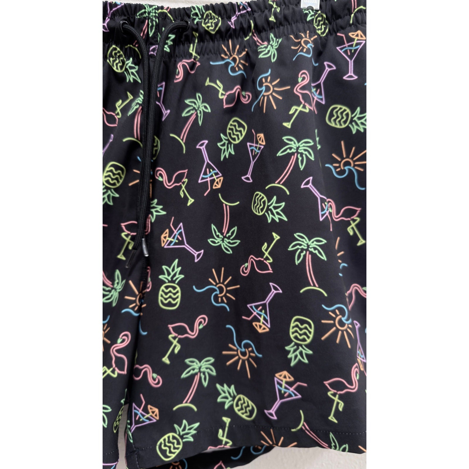 Cabana by Crown & Ivy Neon Party Swim Trunks – Men's Large Preowned