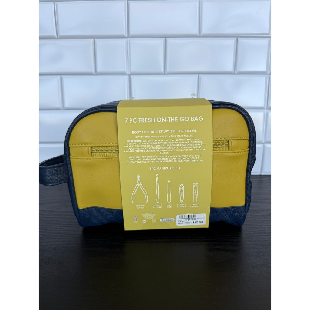 Mossimo 7-Piece Fresh On-The-Go Personal Care Bag – NWT