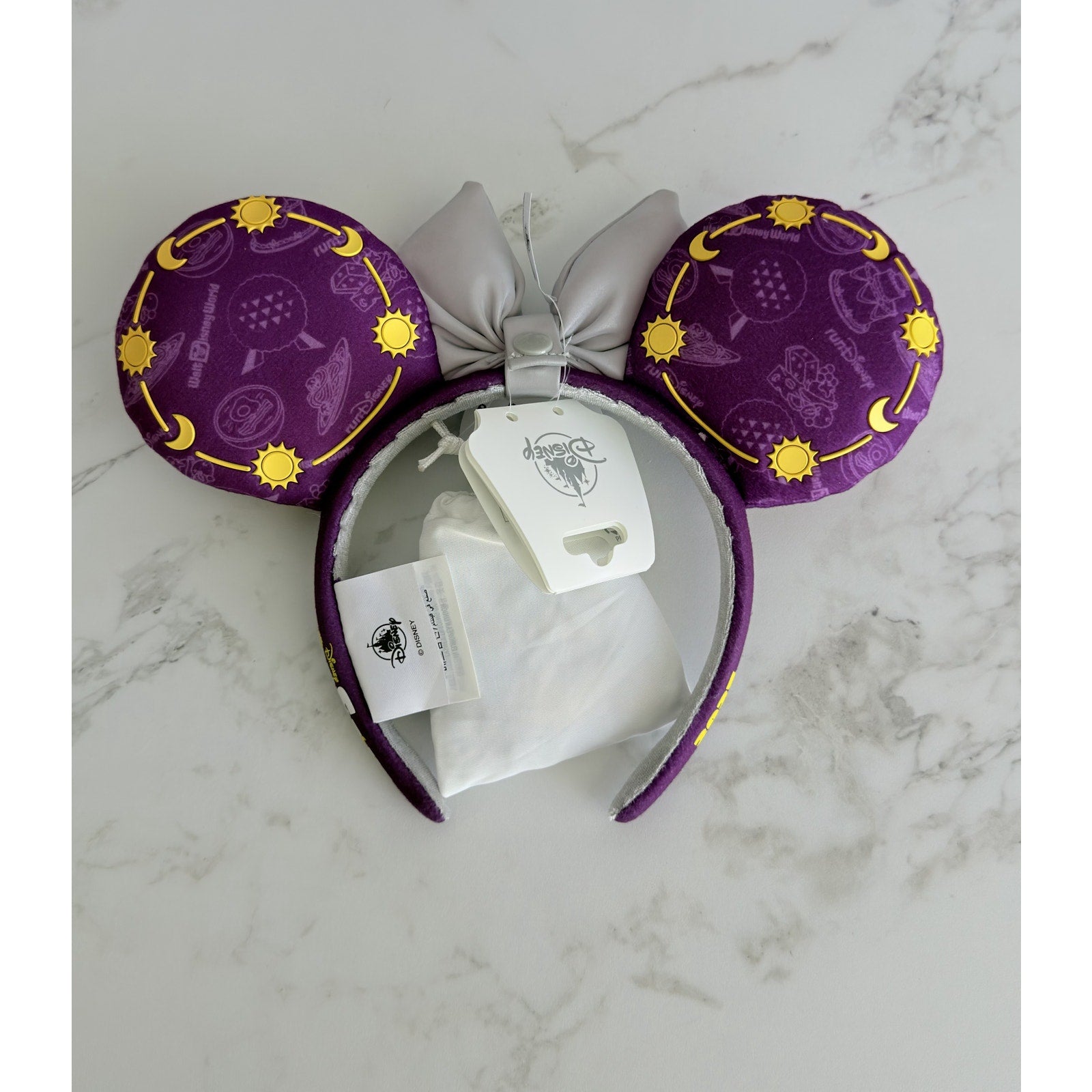 Disney 2025 runDisney Wine & Dine Half Marathon Minnie Ears Headband NWT