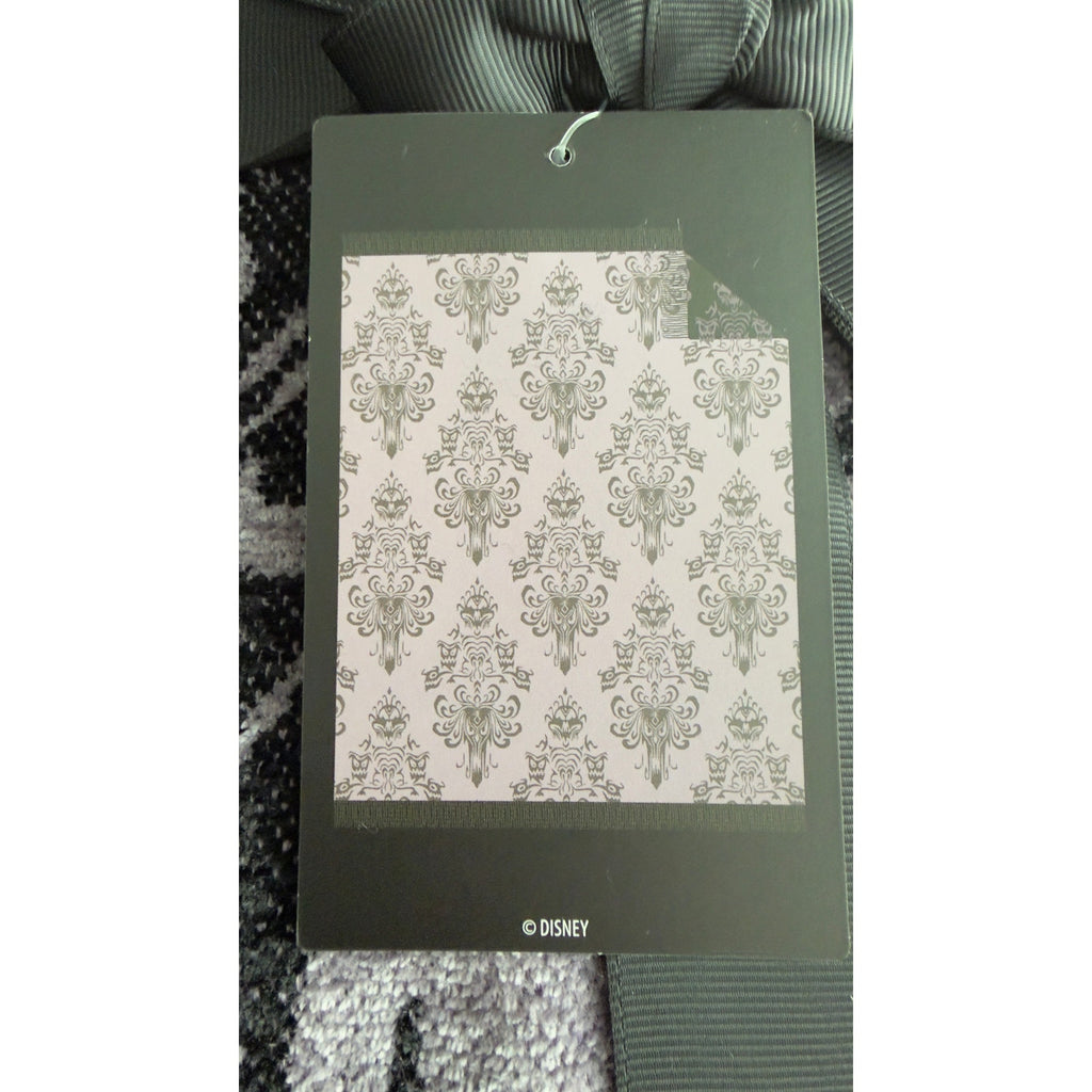 Disney Haunted Mansion Wallpaper Chenille Throw Blanket 50x60 NEW