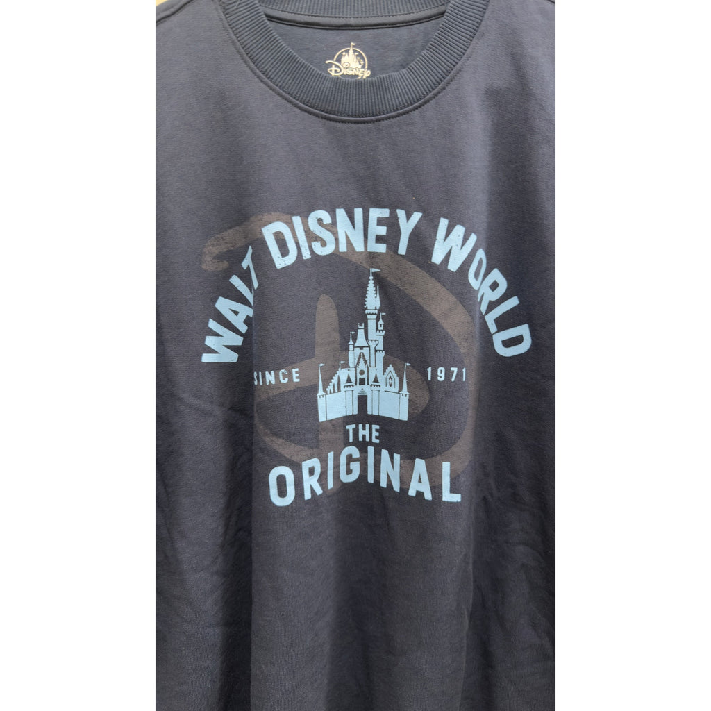 Walt Disney World Cinderella Castle "The Original" Crewneck Sweatshirt NWT Large