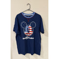 Disney Parks 4th of July Americana Mickey Mouse T-Shirt Large