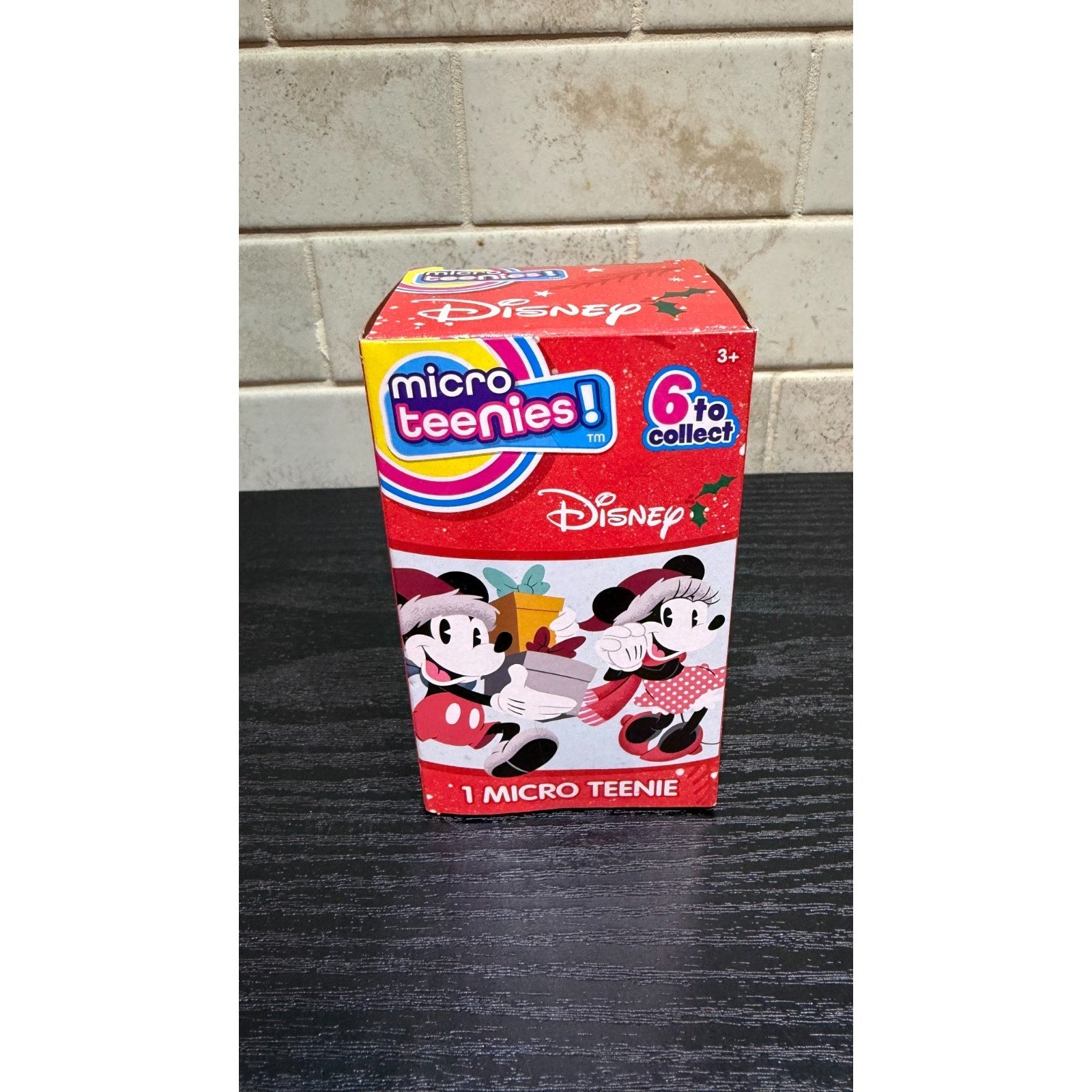 Disney Micro Teenies Holiday 3” Micro Plush – NEW