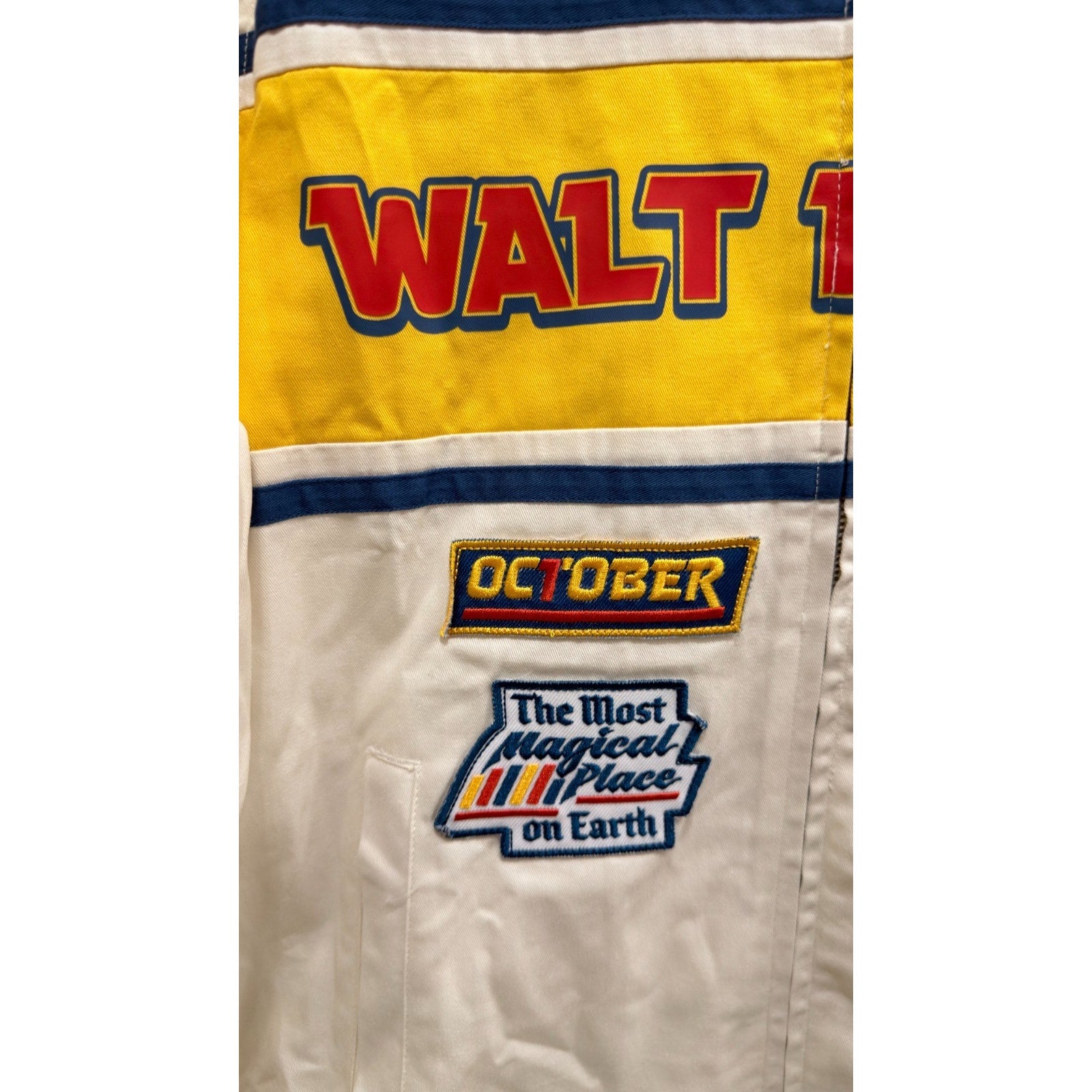 NEW Disney Parks Walt Disney World Racing Jacket - Adult Large