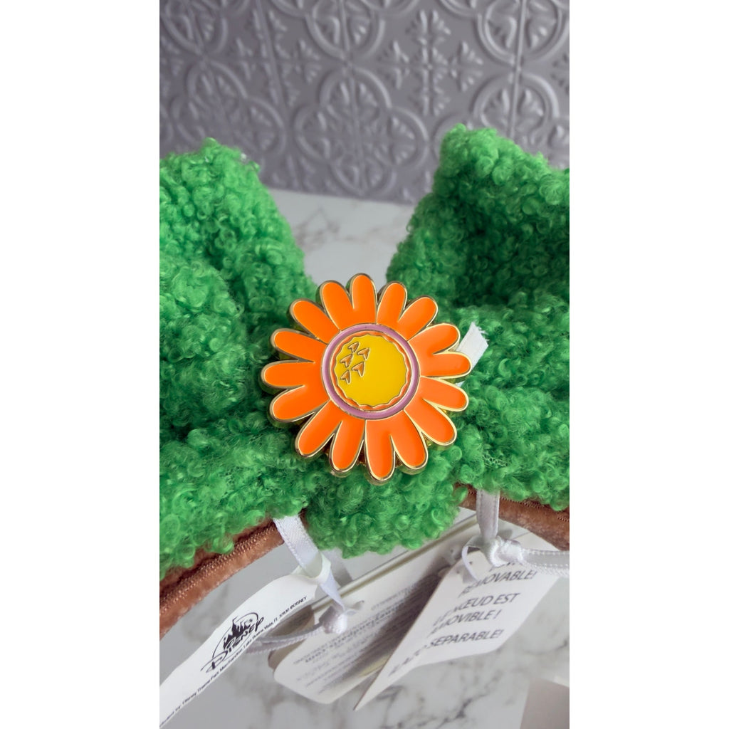 Disney Parks Loungefly 2026 Epcot Flower & Garden Orange Bird Ears Headband NEW