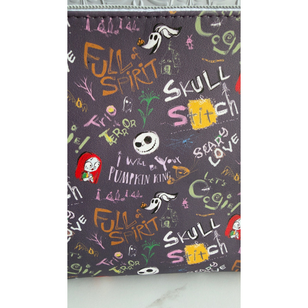 Disney The Nightmare Before Christmas Jack Skellington Makeup Bag NEW