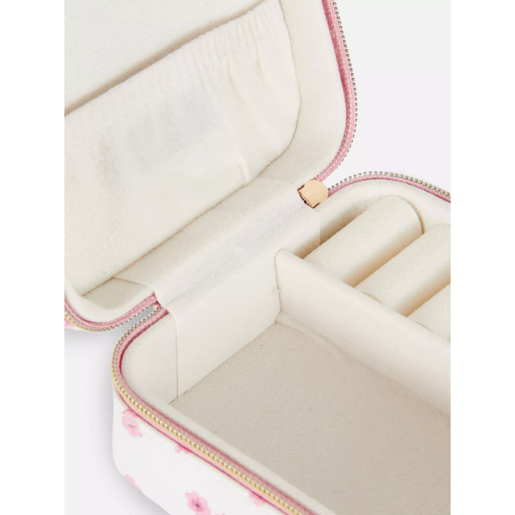 NWT Primark Floral Travel Jewelry Box - Cherry Blossoms