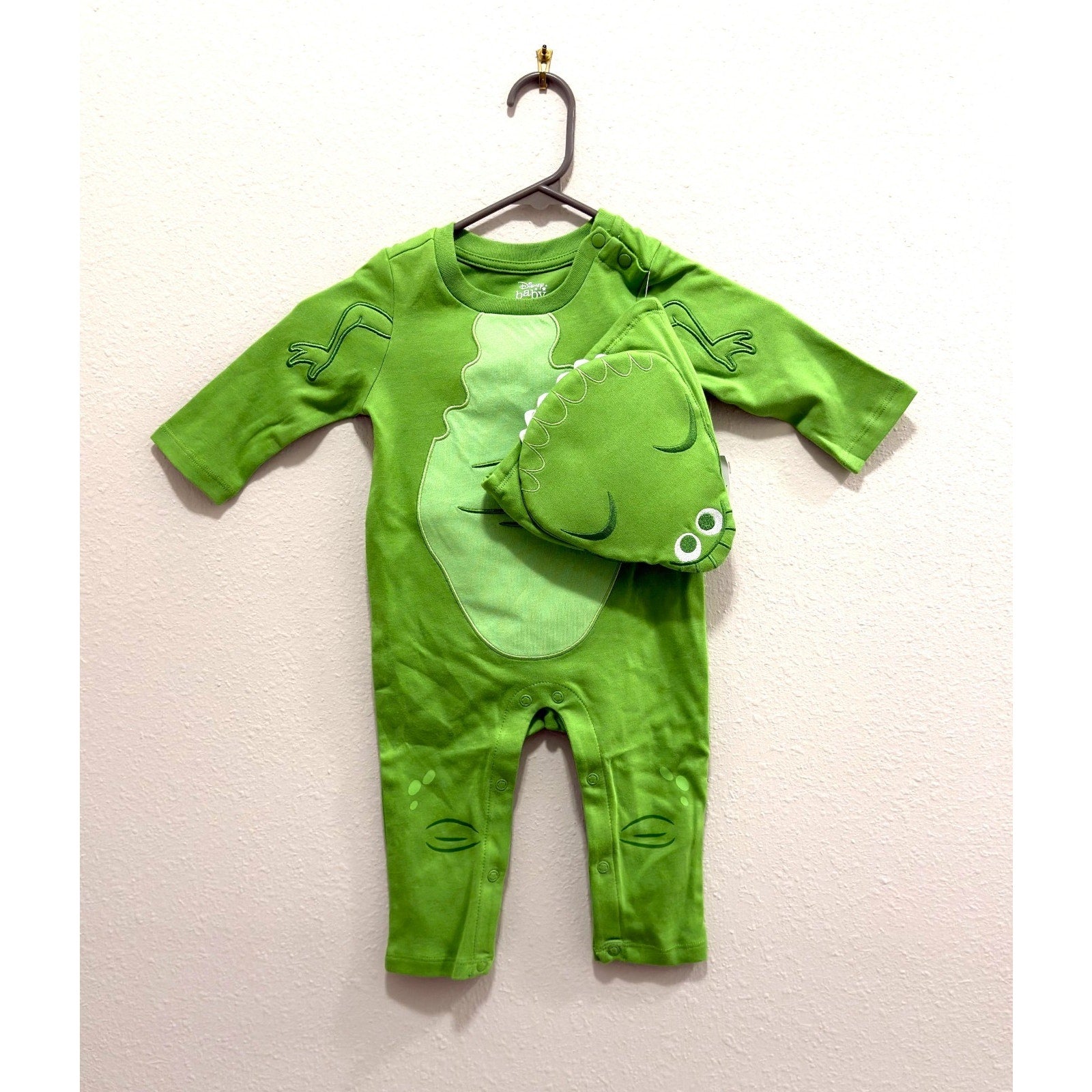 Disney Baby: Rex Costume Bodysuit & Cap Set – Toy Story – 9-12M NEW