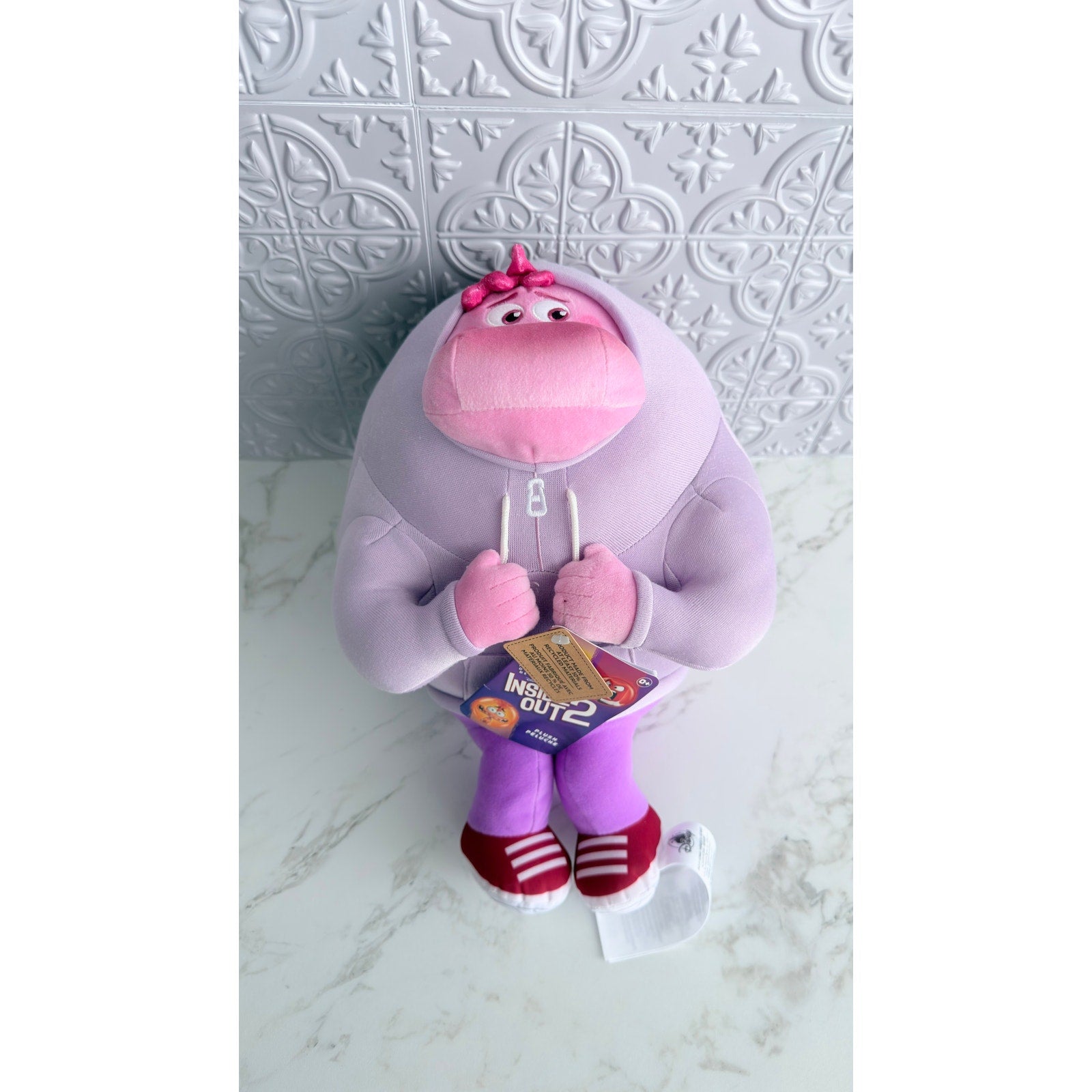 Disney Store Inside Out 2 Embarrassment Plush Doll 15" Stuffed Animal New