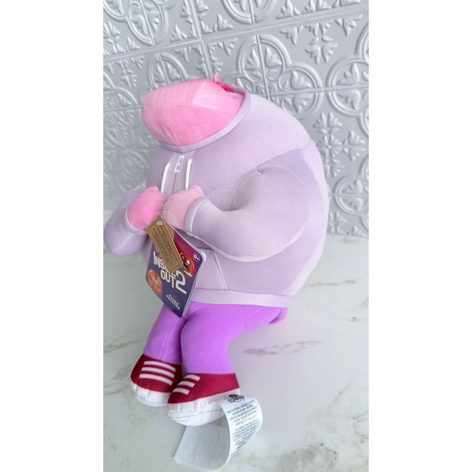 Disney Store Inside Out 2 Embarrassment Plush Doll 15" Stuffed Animal New