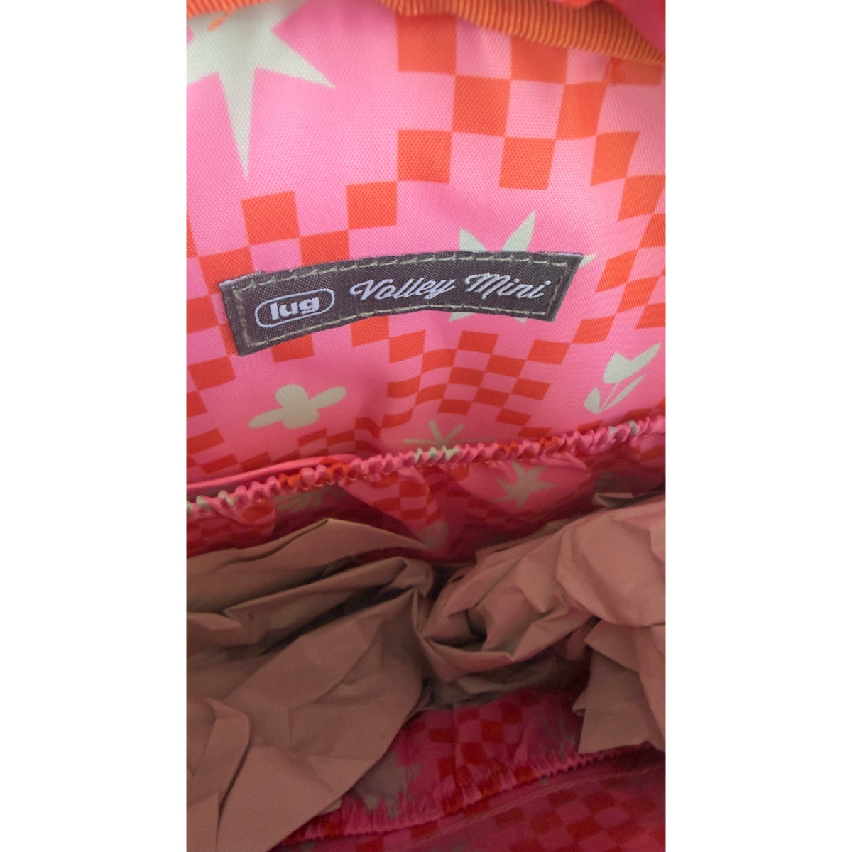 Disney Parks x Lug "It’s a Small World" Volley Mini Backpack - Green - NWT