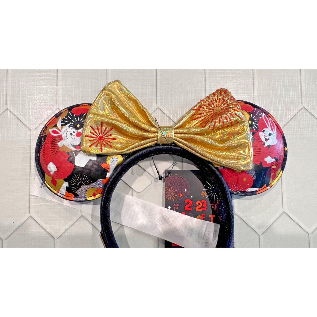 Disney x Loungefly Lunar New Year 2023 Year of the Rabbit Minnie Ears NWT
