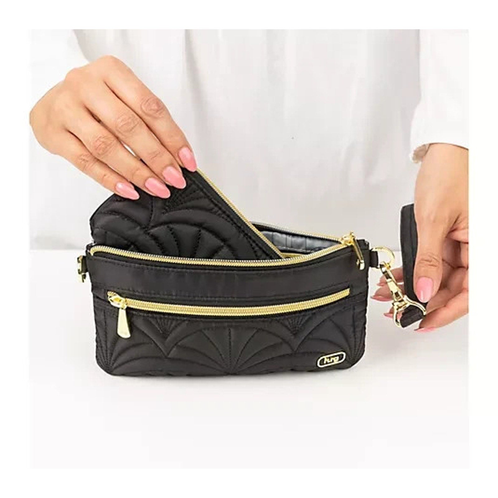 NEW Wicked x Lug Super Metro XL & Metro XL Pouch Bundle with Charm - Black