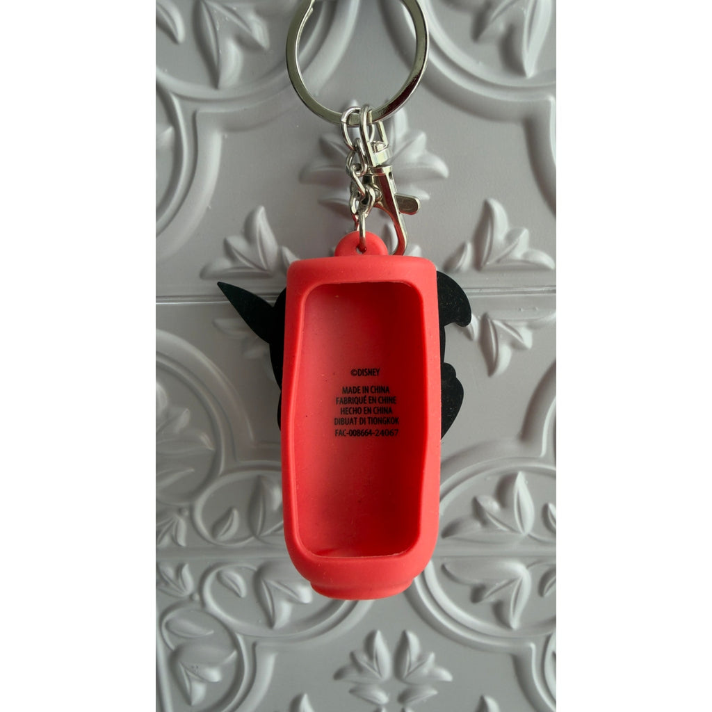Disney Parks Pinocchio Hand Sanitizer Holder Clip Keychain NEW
