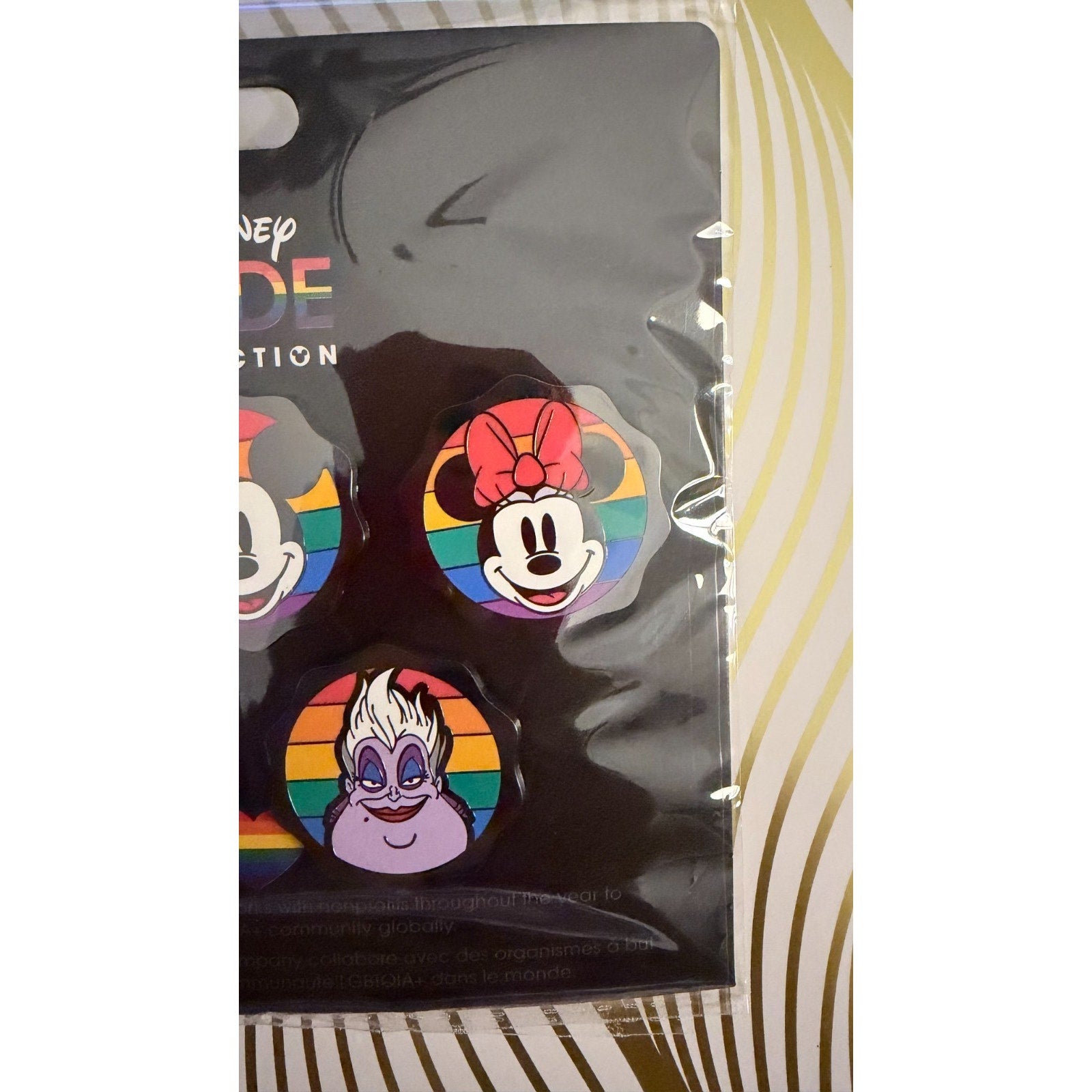 Disney Parks 2024 Pride Collection 5-Pin Booster Set