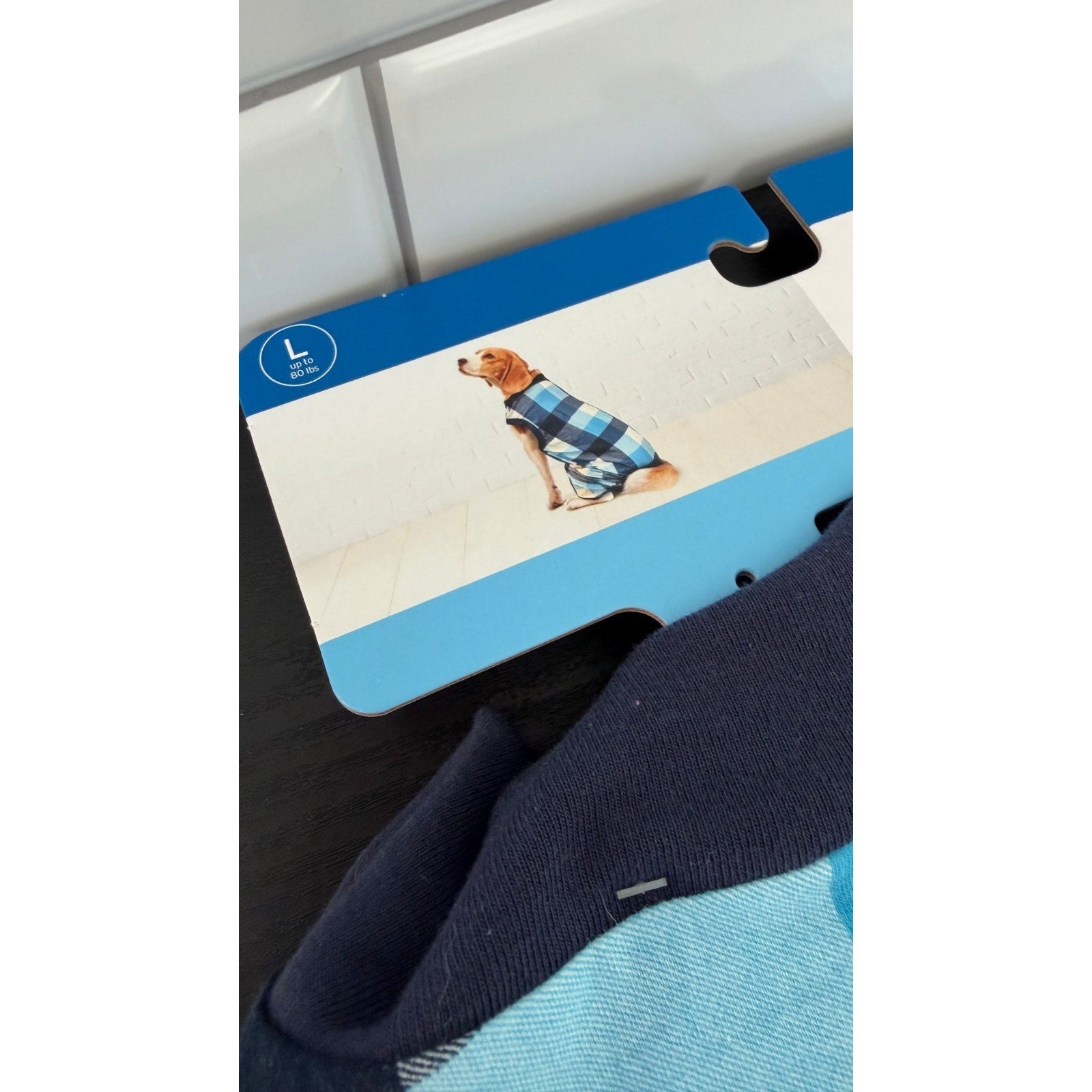 NEW Pet Pajamas Dog PJs Family Holiday Blue Plaid Large (up to 80lbs)