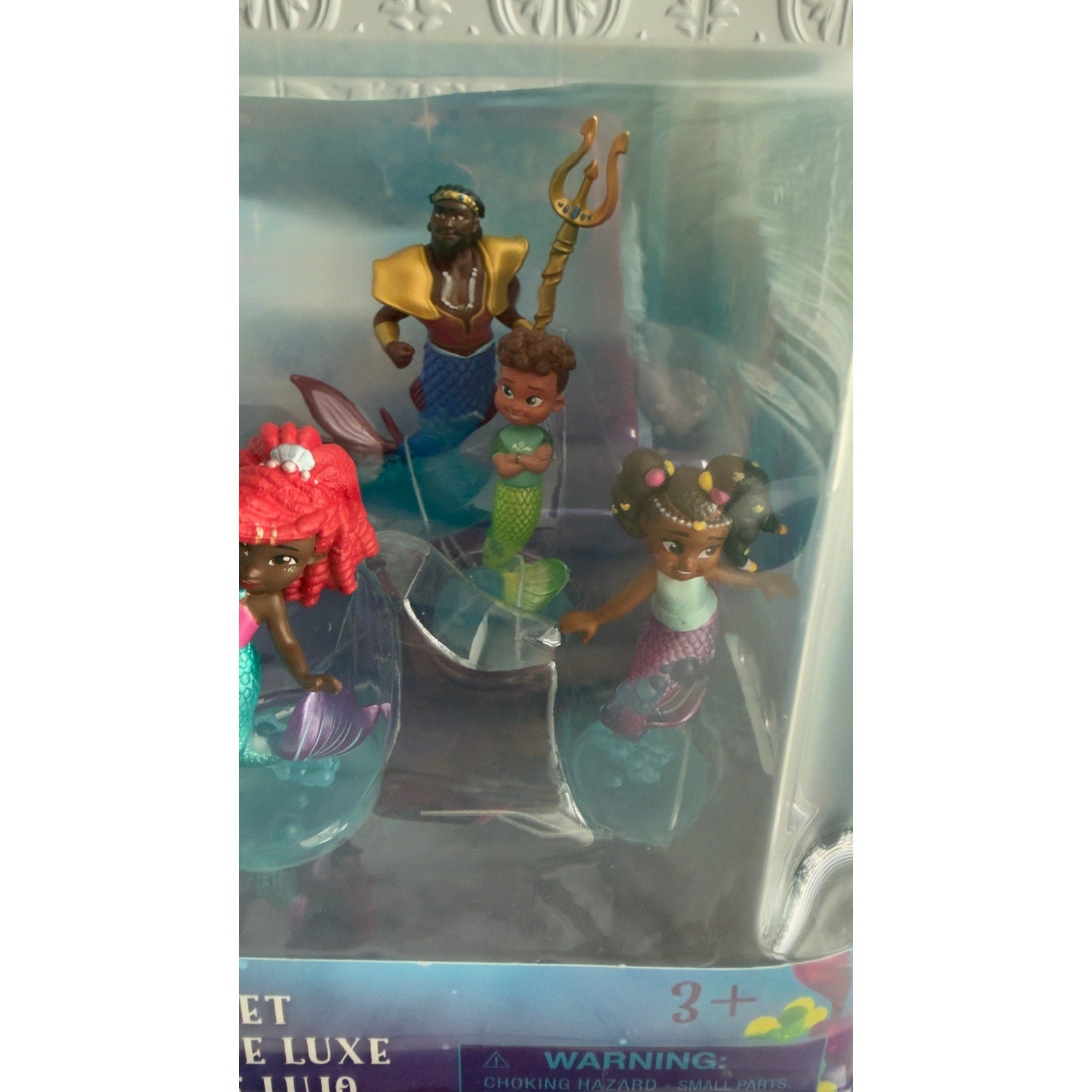 Disney Junior Ariel Deluxe Figurine Set 9 Piece Playset NIB